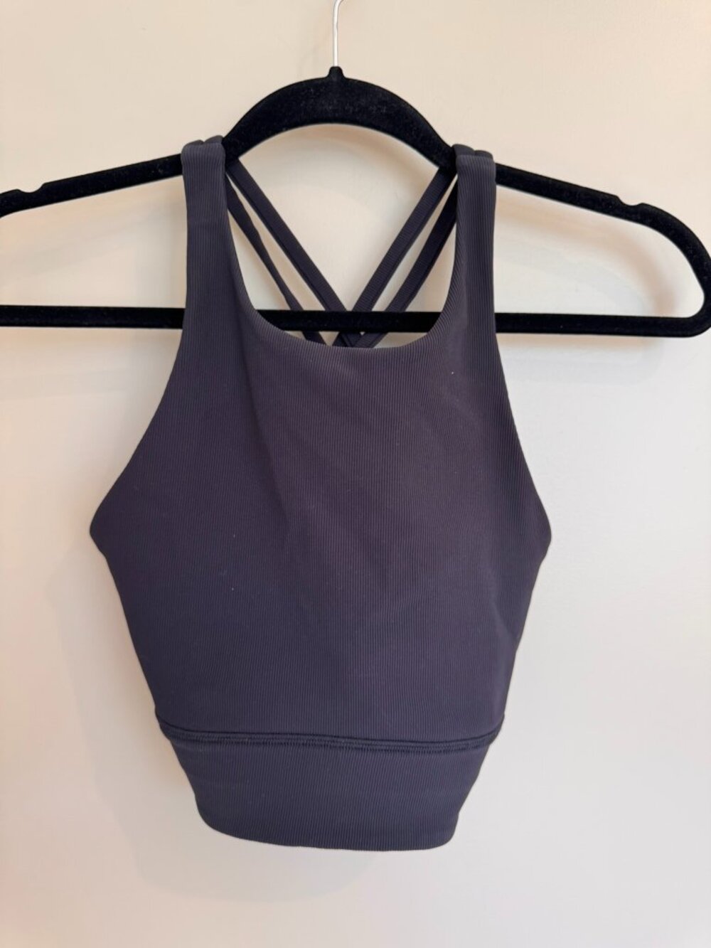Lululemon high neck sports bra - black - size 6
